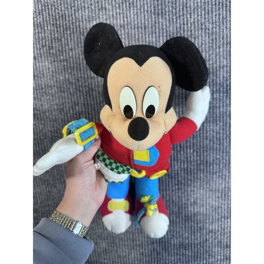 Mattel Disney Mickey Mouse Plush Toy Multicolor with‎ Accessories Model 406UD